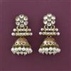 Indo Western Jhumki with Mehndi Plating