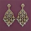 Indo Western Classic Earring with Mehndi Plating