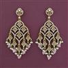 Indo Western Classic Earring with Mehndi Plating