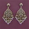 Indo Western Classic Earring with Mehndi Plating