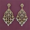 Indo Western Classic Earring with Mehndi Plating