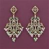 Indo Western Classic Earring with Mehndi Plating