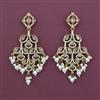 Indo Western Classic Earring with Mehndi Plating
