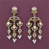 Indo Western Classic Earring with Mehndi Plating