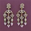 Indo Western Classic Earring with Mehndi Plating