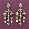 Indo Western Classic Earring with Mehndi Plating
