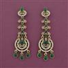 Indo Western Classic Earring with Mehndi Plating
