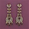 Indo Western Classic Earring with Mehndi Plating