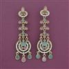 Indo Western Classic Earring with Mehndi Plating