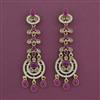 Indo Western Classic Earring with Mehndi Plating