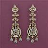Indo Western Classic Earring with Mehndi Plating