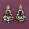 Indo Western Classic Earring with Mehndi Plating