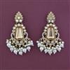 Indo Western Classic Earring with Mehndi Plating