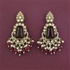 Indo Western Classic Earring with Mehndi Plating