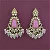 Indo Western Classic Earring with Mehndi Plating