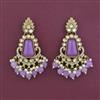Indo Western Classic Earring with Mehndi Plating