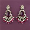Indo Western Classic Earring with Mehndi Plating