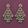 Indo Western Classic Earring with Mehndi Plating