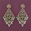 Indo Western Classic Earring with Mehndi Plating