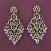 Indo Western Classic Earring with Mehndi Plating