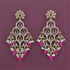 Indo Western Classic Earring with Mehndi Plating