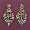 Indo Western Classic Earring with Mehndi Plating
