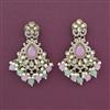 Indo Western Classic Earring with Mehndi Plating