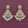 Indo Western Classic Earring with Mehndi Plating
