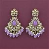 Indo Western Classic Earring with Mehndi Plating