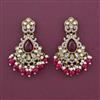 Indo Western Classic Earring with Mehndi Plating