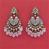 Indo Western Birds Earring with Mehndi Plating