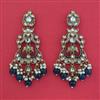 Indo Western Classic Earring with Mehndi Plating