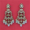 Indo Western Classic Earring with Mehndi Plating