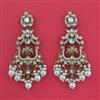 Indo Western Classic Earring with Mehndi Plating