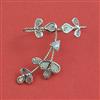Indo Western Adjustable Ring with Rhodium Plating Gold Plating