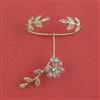 Indo Western Adjustable Ring with Rhodium Plating Gold Plating