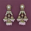 Indo Western Jhumki with Mehndi Plating