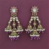 Indo Western Jhumki with Mehndi Plating