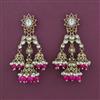 Indo Western Jhumki with Mehndi Plating
