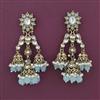 Indo Western Jhumki with Mehndi Plating