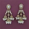 Indo Western Jhumki with Mehndi Plating