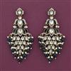 Indo Western Classic Earring with Mehndi Plating