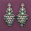 Indo Western Classic Earring with Mehndi Plating