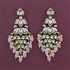 Indo Western Classic Earring with Mehndi Plating