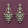 Indo Western Classic Earring with Mehndi Plating