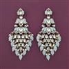 Indo Western Classic Earring with Mehndi Plating
