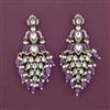 Indo Western Classic Earring with Mehndi Plating
