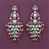 Indo Western Classic Earring with Mehndi Plating