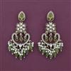Indo Western Classic Earring with Mehndi Plating