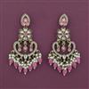 Indo Western Classic Earring with Mehndi Plating